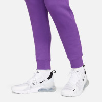 Nike Sportswear Club Fleece Tracksuit Purple White