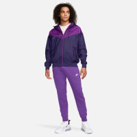 Nike Sportswear Club Sweat Pants Fleece Purple White