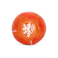 KNVB Logo Mini Voetbal Maat 1 Oranje Wit