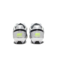 Nike Premier III Voetbalschoenen IJzeren-Nop (SG) Anti-Clog Zilver Zwart