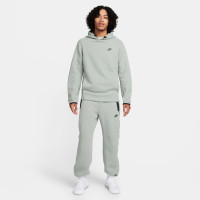 Nike Tech Fleece Hoodie Sportswear Green Grey Black