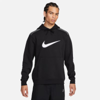 Nike Sportswear Fleece Trainingspak Hooded Zwart Wit Grijs