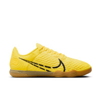Nike React Gato (IN) Indoor Football Boots Yellow Black Light Brown