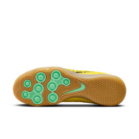 Nike React Gato (IN) Indoor Football Boots Yellow Black Light Brown