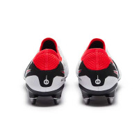 Nike Tiempo Legend 10 Elite Iron-Nop Football Shoes (SG) Pro Player White Black Bright Red