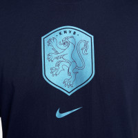 Nike Netherlands Crest T-Shirt 2023-2025 Dark Blue