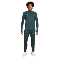 Nike Strike 23 1/4-Zip Trainingspak Donkergroen Felgroen
