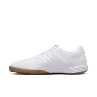 Nike Lunar Gato II Zaalvoetbalschoenen (IN) Wit Zwart Lichtbruin