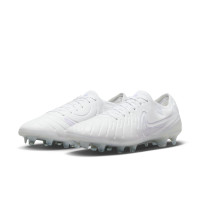 Nike Tiempo Legend 10 Elite Gras Voetbalschoenen (FG) Wit