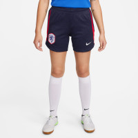 Nike Nederland Strike Trainingsbroekje 2023-2025 Dames Donkerblauw Rood Wit