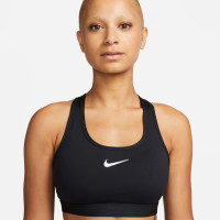 Nike Sport Beha Swoosh Zwart Wit