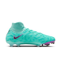 Nike Phantom Luna Elite Gras Voetbalschoenen (FG) Turquoise Paars
