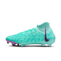 Nike Phantom Luna Elite Gras Voetbalschoenen (FG) Turquoise Paars