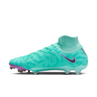 Nike Phantom Luna Elite Gras Voetbalschoenen (FG) Turquoise Paars