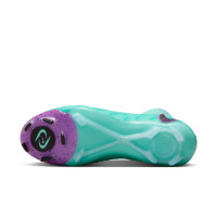 Nike Phantom Luna Elite Gras Voetbalschoenen (FG) Turquoise Paars