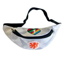 FC88 Netherlands One Love Waist Bag White Black Orange