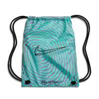 Nike Phantom Elite GX Gras Voetbalschoenen (FG) Turquoise Zwart Paars Wit