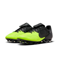 Nike Premier III Gras Football Shoes (FG) Black Bright Yellow