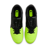 Nike Premier III Gras Football Shoes (FG) Black Bright Yellow