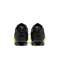 Nike Premier III Gras Voetbalschoenen (FG) Zwart Felgeel