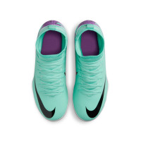 Nike Mercurial Superfly 9 Club Gras / Kunstgras Voetbalschoenen (MG) Kids Turquoise Paars