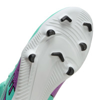 Nike Mercurial Superfly 9 Club Gras / Kunstgras Voetbalschoenen (MG) Kids Turquoise Paars
