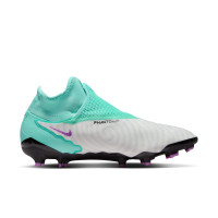 Nike Phantom GX Dynamic Fit Pro Grass Football Shoes (FG) Turquoise Black Purple White