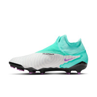 Nike Phantom GX Dynamic Fit Pro Grass Football Shoes (FG) Turquoise Black Purple White