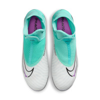 Nike Phantom GX Dynamic Fit Pro Grass Football Shoes (FG) Turquoise Black Purple White