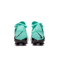 Nike Phantom GX Dynamic Fit Pro Grass Football Shoes (FG) Turquoise Black Purple White