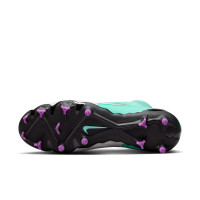 Nike Phantom GX Dynamic Fit Pro Grass Football Shoes (FG) Turquoise Black Purple White