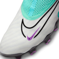 Nike Phantom GX Dynamic Fit Pro Gras Voetbalschoenen (FG) Turquoise Zwart Paars Wit