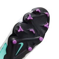 Nike Phantom GX Dynamic Fit Pro Gras Voetbalschoenen (FG) Turquoise Zwart Paars Wit