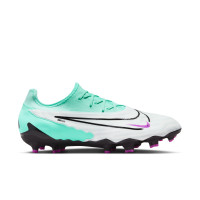 Nike Phantom Pro GX Gras Voetbalschoenen (FG) Turquoise Zwart Paars Wit