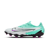 Nike Phantom Pro GX Gras Voetbalschoenen (FG) Turquoise Zwart Paars Wit
