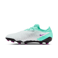 Nike Phantom Pro GX Gras Voetbalschoenen (FG) Turquoise Zwart Paars Wit