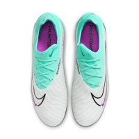 Nike Phantom Pro GX Gras Voetbalschoenen (FG) Turquoise Zwart Paars Wit
