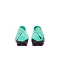 Nike Phantom Pro GX Gras Voetbalschoenen (FG) Turquoise Zwart Paars Wit