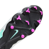 Nike Phantom Pro GX Gras Voetbalschoenen (FG) Turquoise Zwart Paars Wit