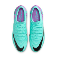 Nike Zoom Mercurial Vapor Pro 15 Grass Football Shoes (FG) Turquoise Purple Black White