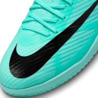 Nike Zoom Mercurial Vapor Academy 15 Zaalvoetbalschoenen (IN) Turquoise Paars Zwart Wit
