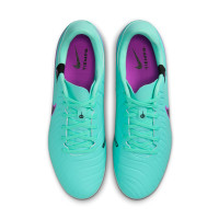 Nike Tiempo Legend Academy 10 Gras / Kunstgras Voetbalschoenen (MG) Turquoise Zwart Paars