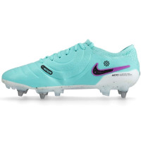 Nike Tiempo Legend 10 Elite Iron NOP Football Shoes (SG) Pro Player Turquoise Purple