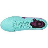 Nike Tiempo Legend 10 Elite IJzeren-Nop Voetbalschoenen (SG) Pro Player Turquoise Paars