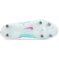Nike Tiempo Legend 10 Elite Iron NOP Football Shoes (SG) Pro Player Turquoise Purple