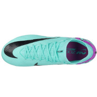 Nike Zoom Mercurial Superfly 9 Elite Iron Nop Football Shoes (SG) Pro Player Turquoise Purple