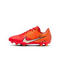 Nike Mercurial Vapor Club 15 MDS Gras / Kunstgras Voetbalschoenen (MG) Kids Felrood Oranje Zwart