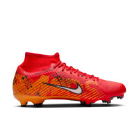 Nike Zoom Mercurial Superfly Academy 9 MDS Grass/Artificial Grass Football Shoes (MG) Bright Red Orange Black