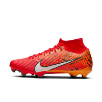 Nike Zoom Mercurial Superfly Academy 9 MDS Grass/Artificial Grass Football Shoes (MG) Bright Red Orange Black