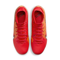 Nike Zoom Mercurial Superfly Academy 9 MDS Grass/Artificial Grass Football Shoes (MG) Bright Red Orange Black